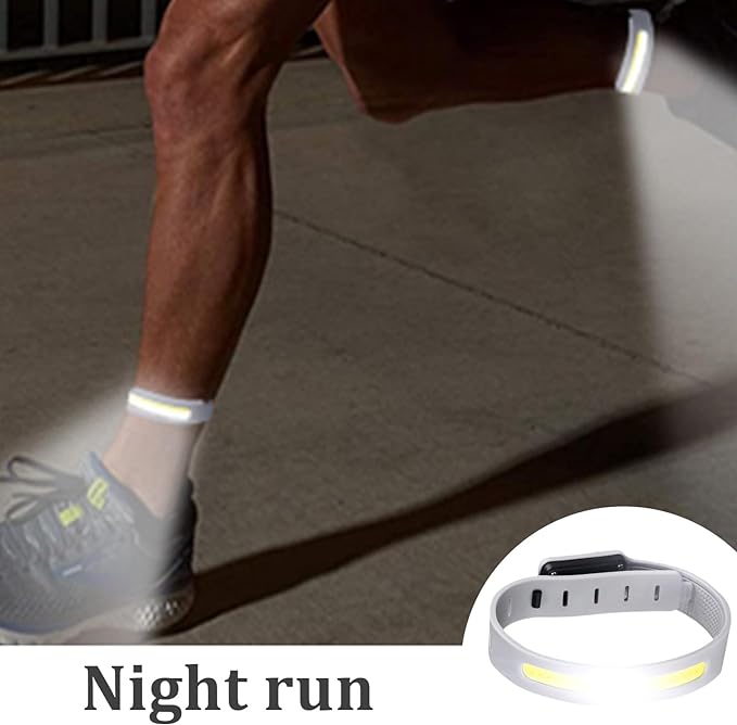 Sportif et Luminescent : Le compagnon de vos runs nocturnes, sécurité et style assurés !