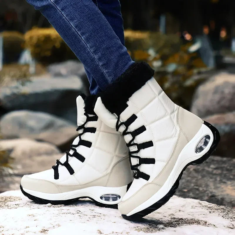 Conquêtes hivernales - Boots chaudes, style audacieux, confort assuré