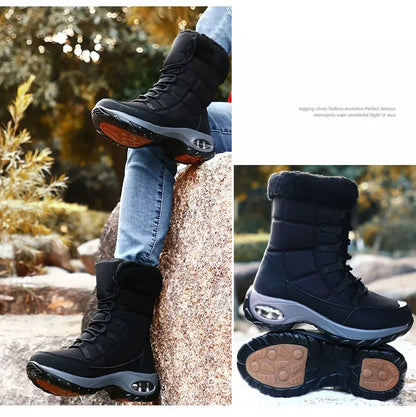 Conquêtes hivernales - Boots chaudes, style audacieux, confort assuré