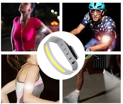 Sportif et Luminescent : Le compagnon de vos runs nocturnes, sécurité et style assurés !