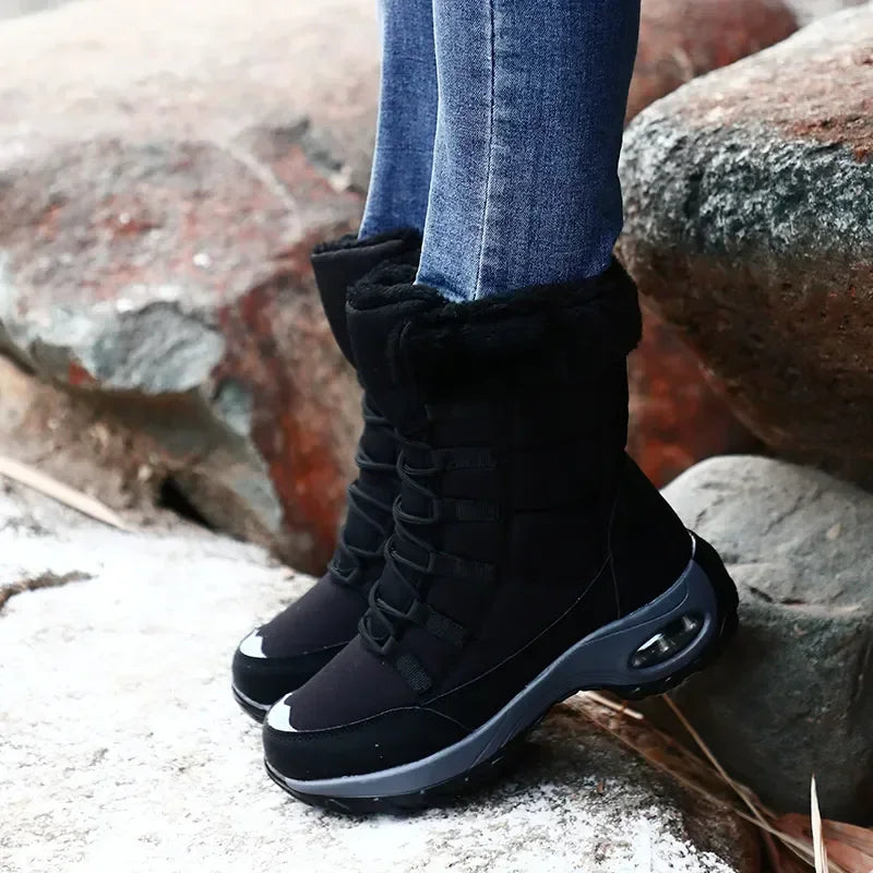 Conquêtes hivernales - Boots chaudes, style audacieux, confort assuré